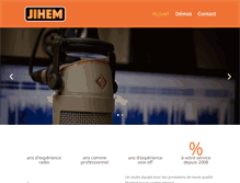 Tablet Screenshot of jihem.net